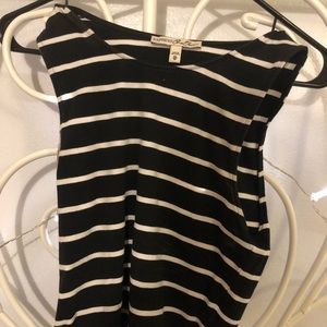 express black and white striped tank top!